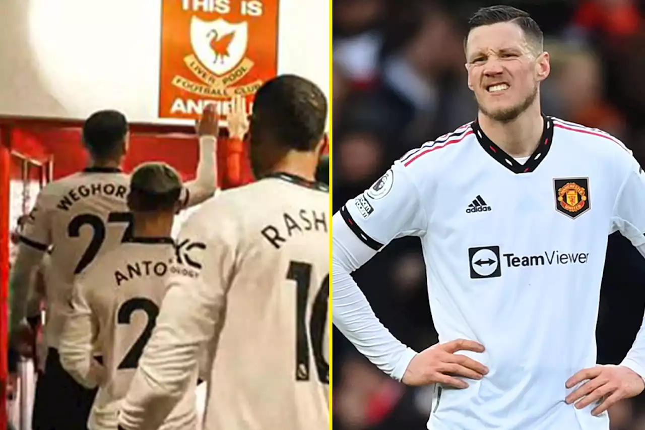 Weghorst explains why he touched 'This Is Anfield' sign amid Man United fan backlash