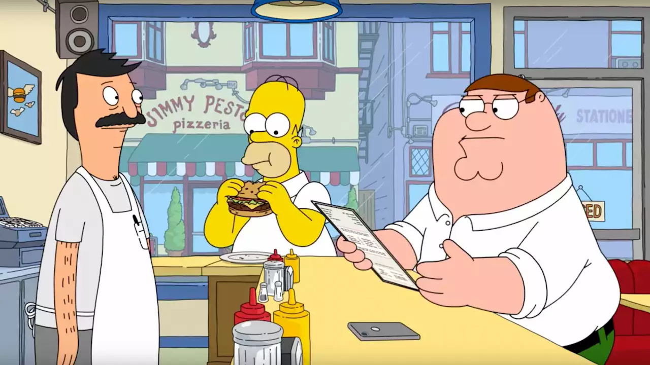 Fox to dominate animation with Simpsons, Family Guy, Bob’s Burgers crossover