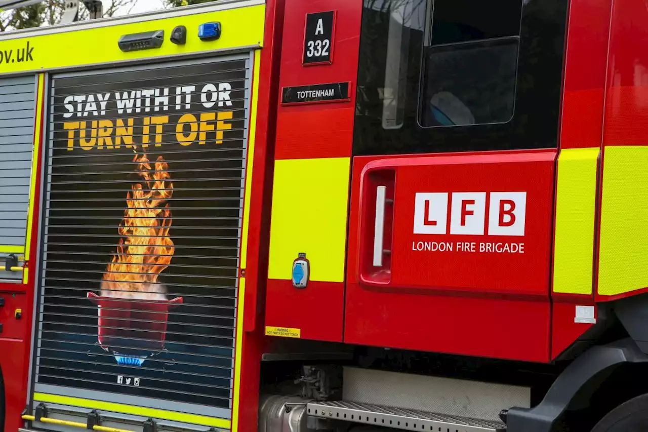 Child dies and four hospitalised in flat fire in east London