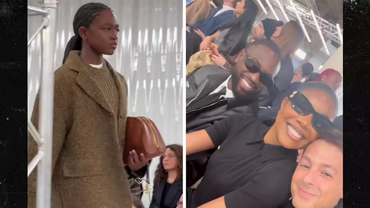 Dwyane Wade's Daughter, Zaya, Makes Runway Debut At Paris Fashion Week