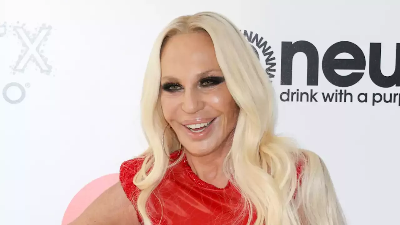 Donatella Versace Talks Brother Gianni, Prince and Supermodel Catfight