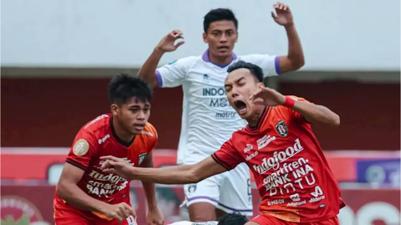 Hasil Liga 1: Bali United Vs Persita Tangerang Berbagai Poin