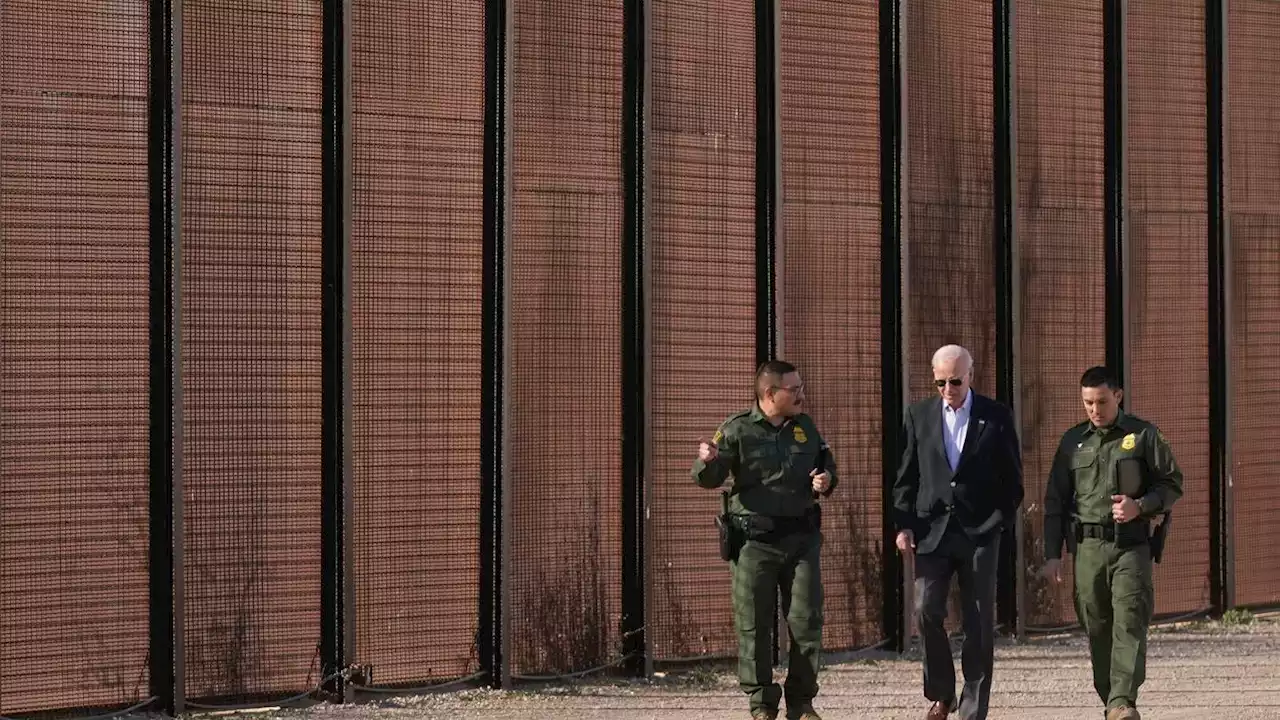 Plunge in border crossings could blunt GOP attack on Biden