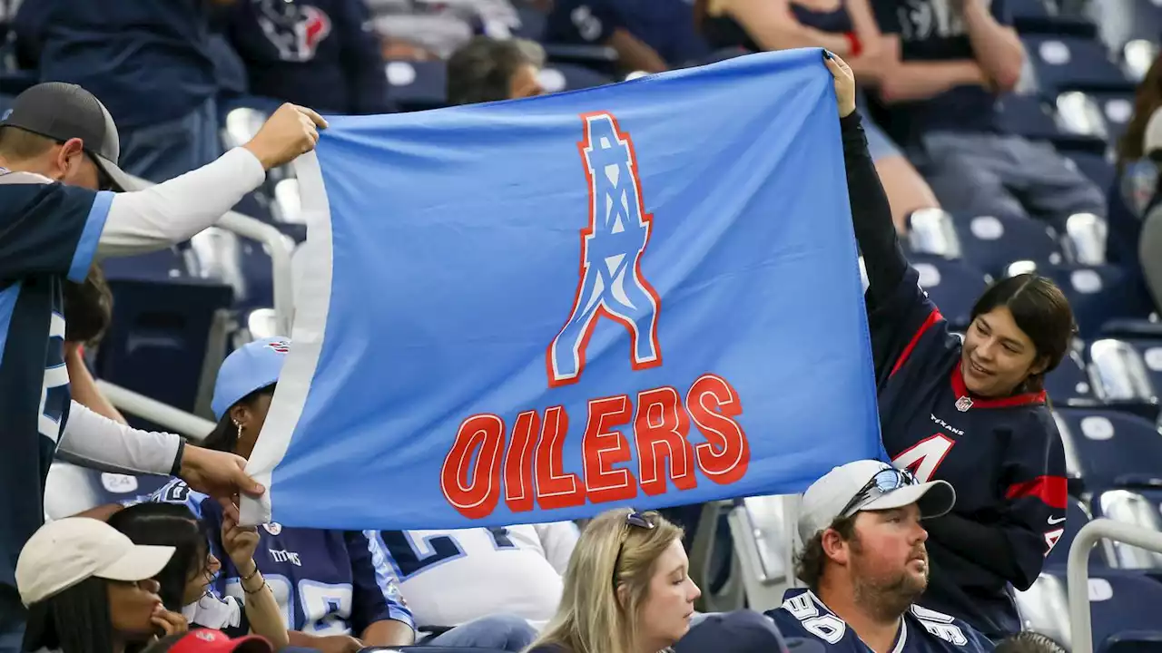 Titans reportedly plan to wear Oilers uniforms during 2023 home game