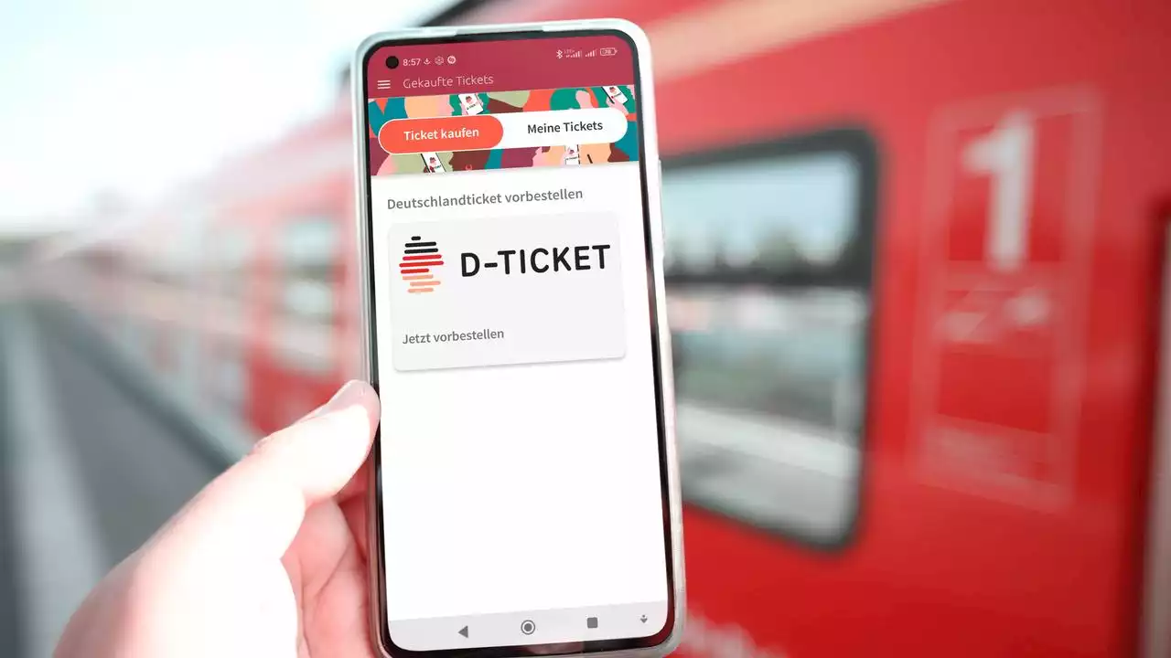 Deutschlandticket ab Mai: App zum 49-Euro-Ticket vorgestellt