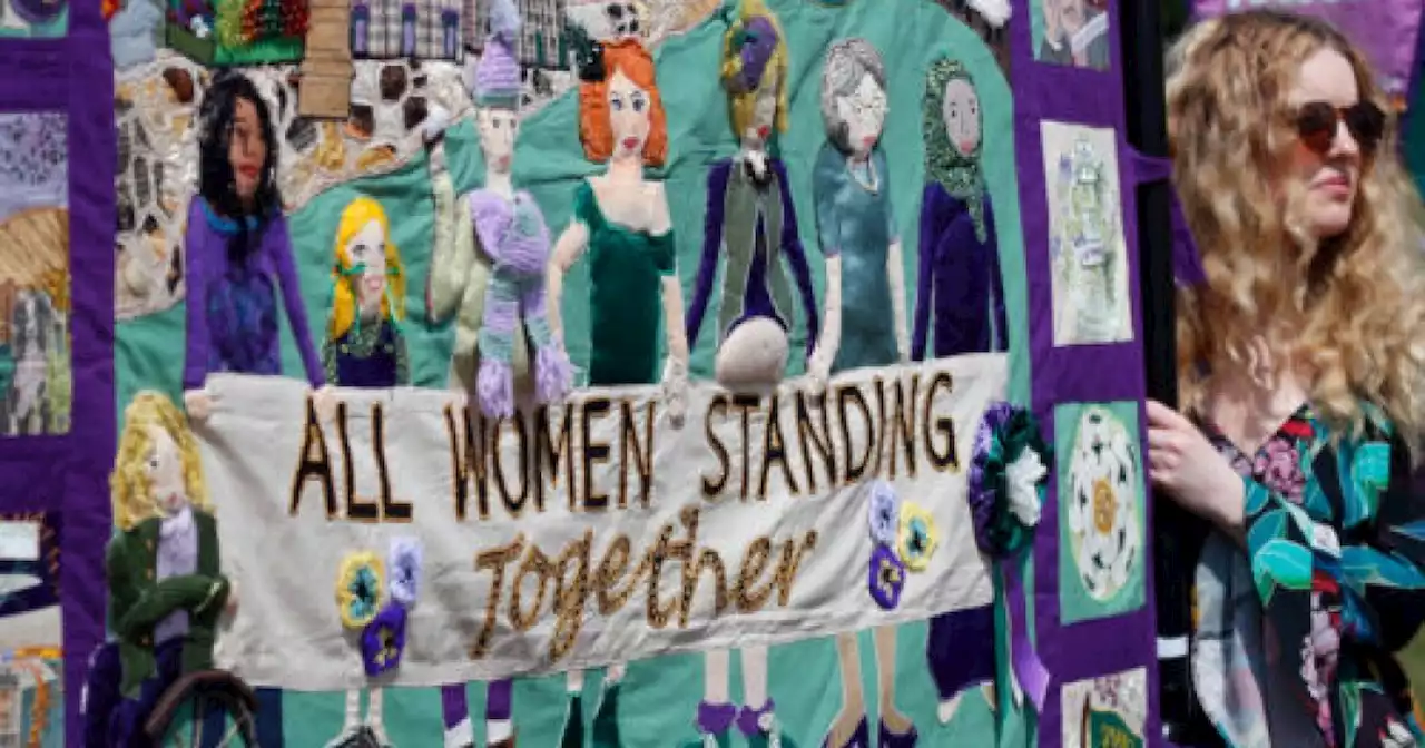 Why purple, green and white are the colors associated with Women’s History Month