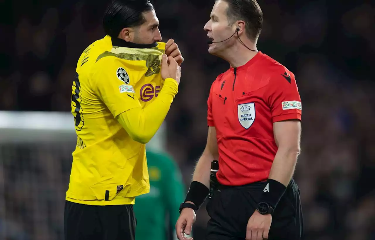 Emre Can furax contre l’arbitre après l’élimination de Dortmund à Chelsea