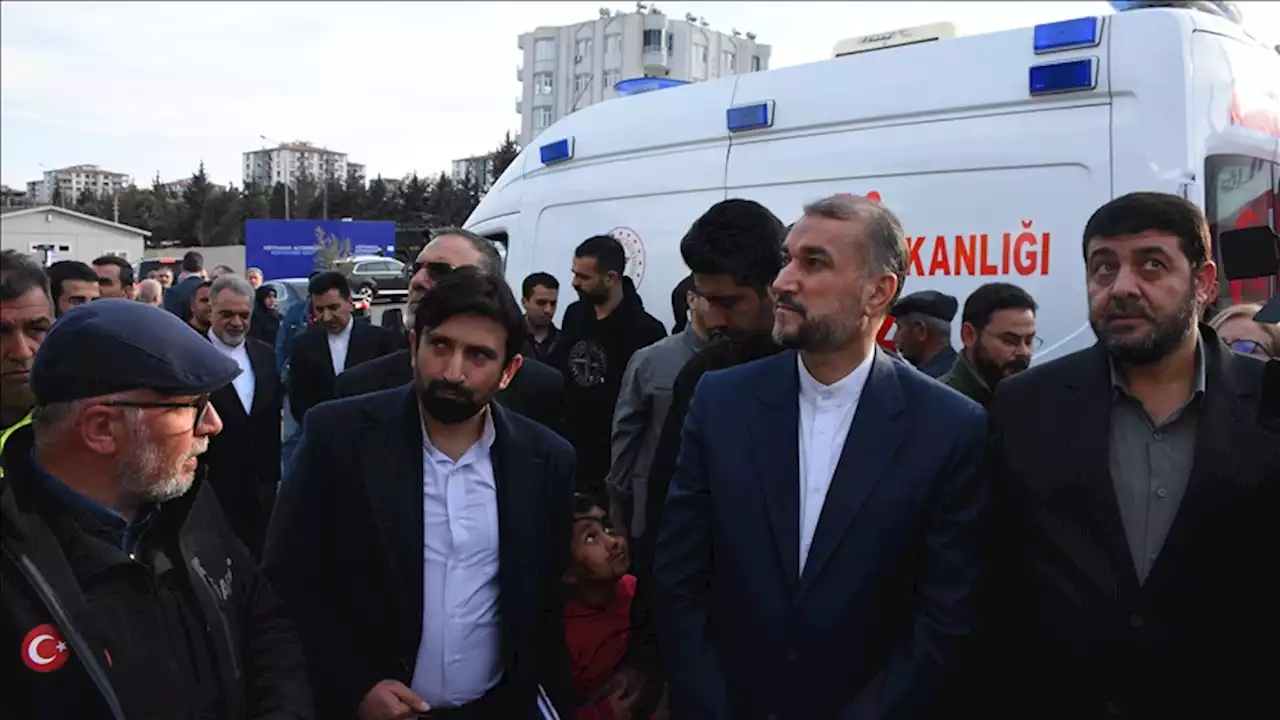 اظهارات وزیر خارجه ایران در اردوگاه زلزله‌زدگان در آدی‌یامان