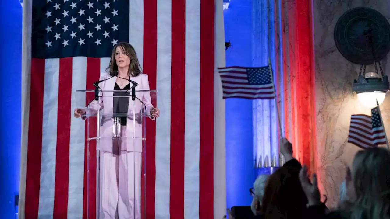 Marianne Williamson was 'so sad to see' Karine Jean-Pierre joke about her long-shot candidacy