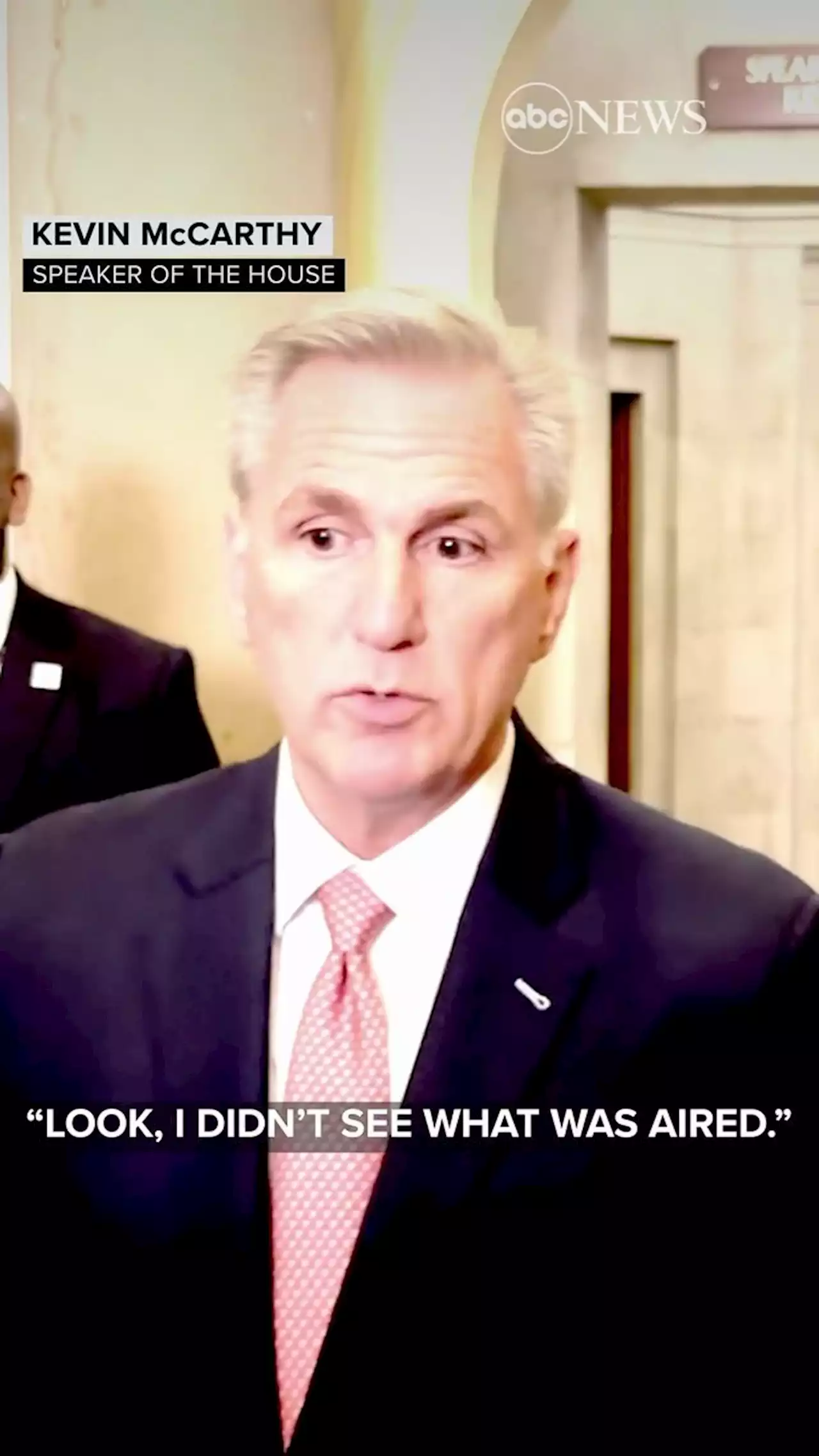 Kevin McCarthy has no regrets about giving Tucker Carlson Jan. 6 footage for 'transparency'