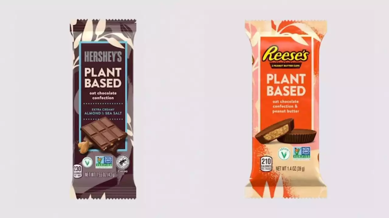 Vegan versions of Reese's Peanut Butter Cups, Hershey's bars on the way