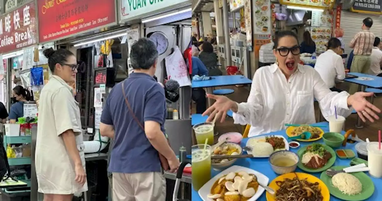 This hawker stall has MasterChef star Marion Grasby queueing up for a bowl of lor mee