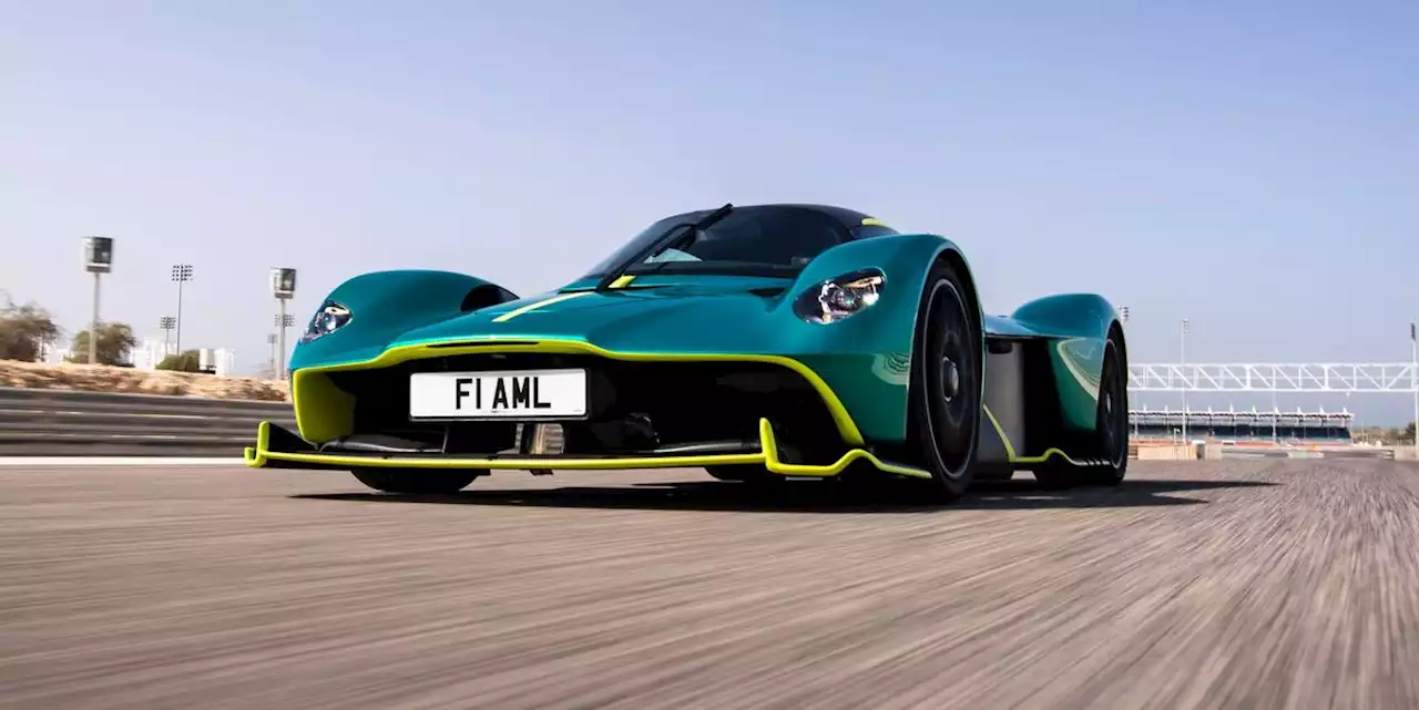 Taking the Aston Martin Valkyrie for a 186-MPH Ride around Bahrain’s F1 Track