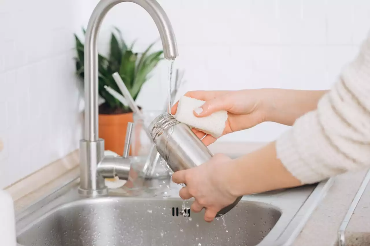 What Happens If You Don't Wash Your Water Bottle for a Month, According to Doctors