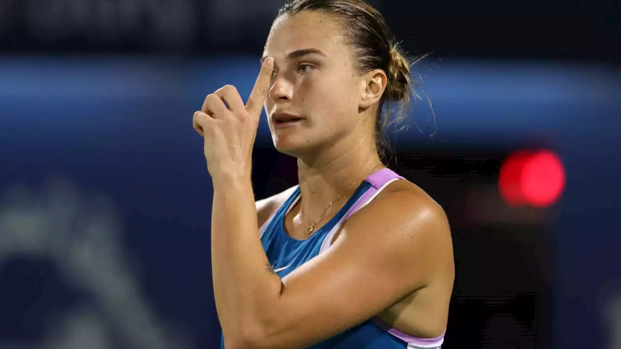 Tennis: Aryna Sabalenka wendet sich nach Popo-Foto an ihre Fans