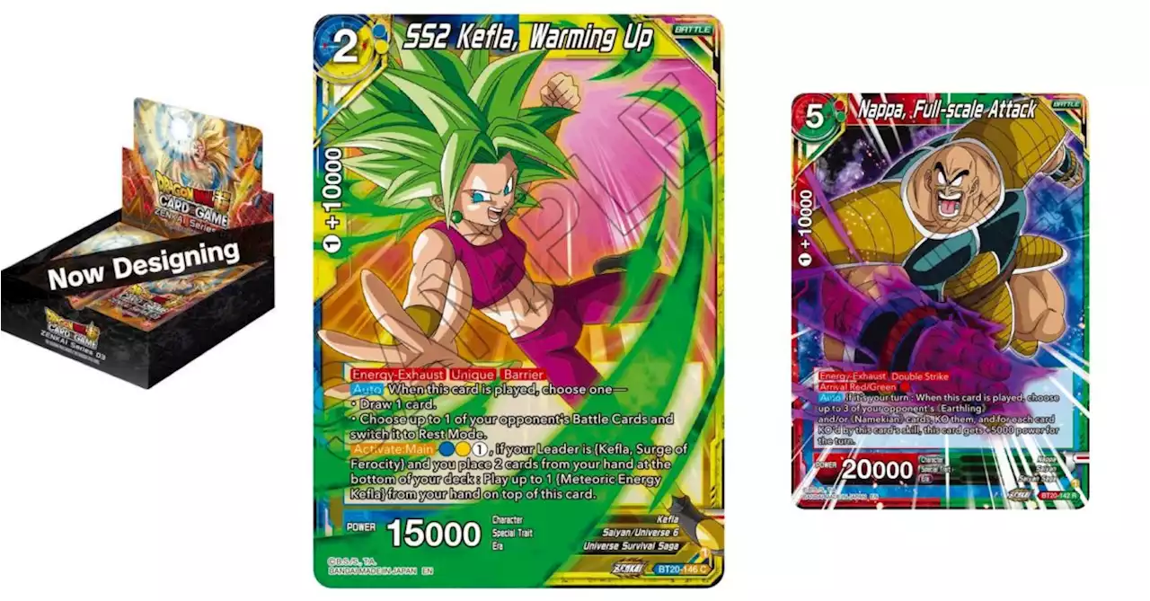 Dragon Ball Super Previews Power Absorbed: SS2 Kefla & Nappa