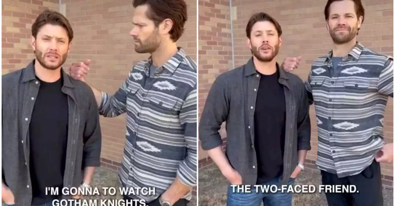 Gotham Knights: Ackles & Padalecki Support Their 'Two-Faced Friend'