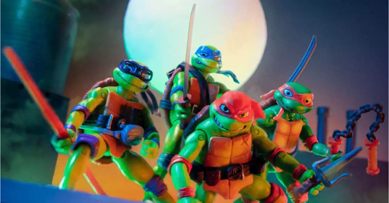 Teenage Mutant Ninja Turtles: Mutant Mayhem Playmates Toys Revealed