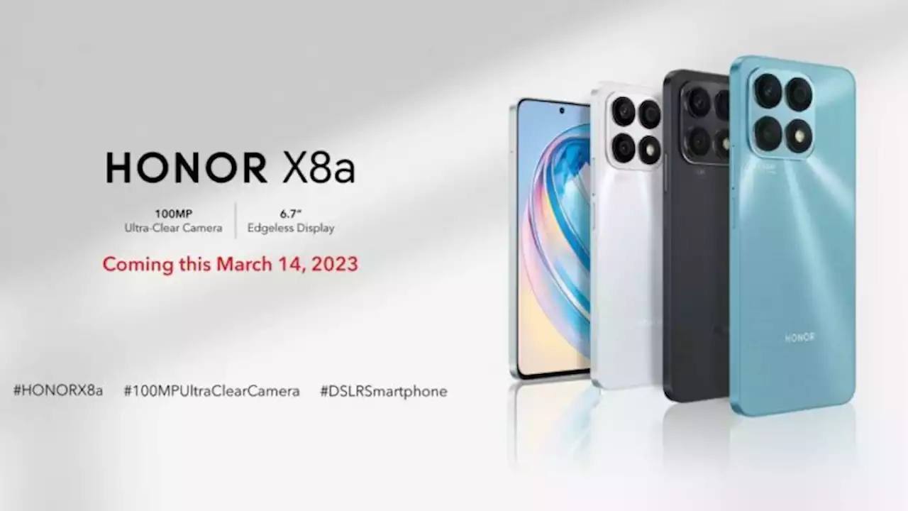 HONOR X8a with 100MP Ultra-Clear Camera to arrive in PHL on March 14 | BMPlus