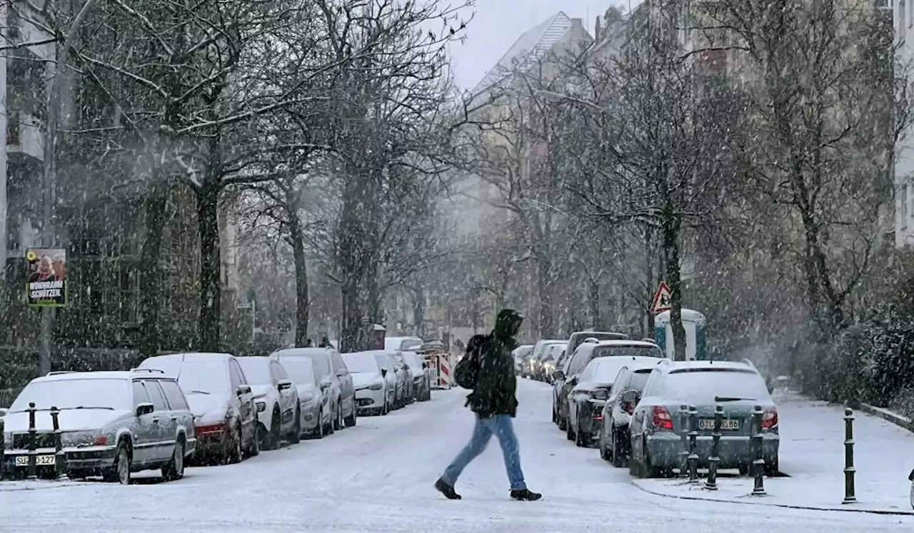 Glättegefahr und Schnee in Berlin und Brandenburg