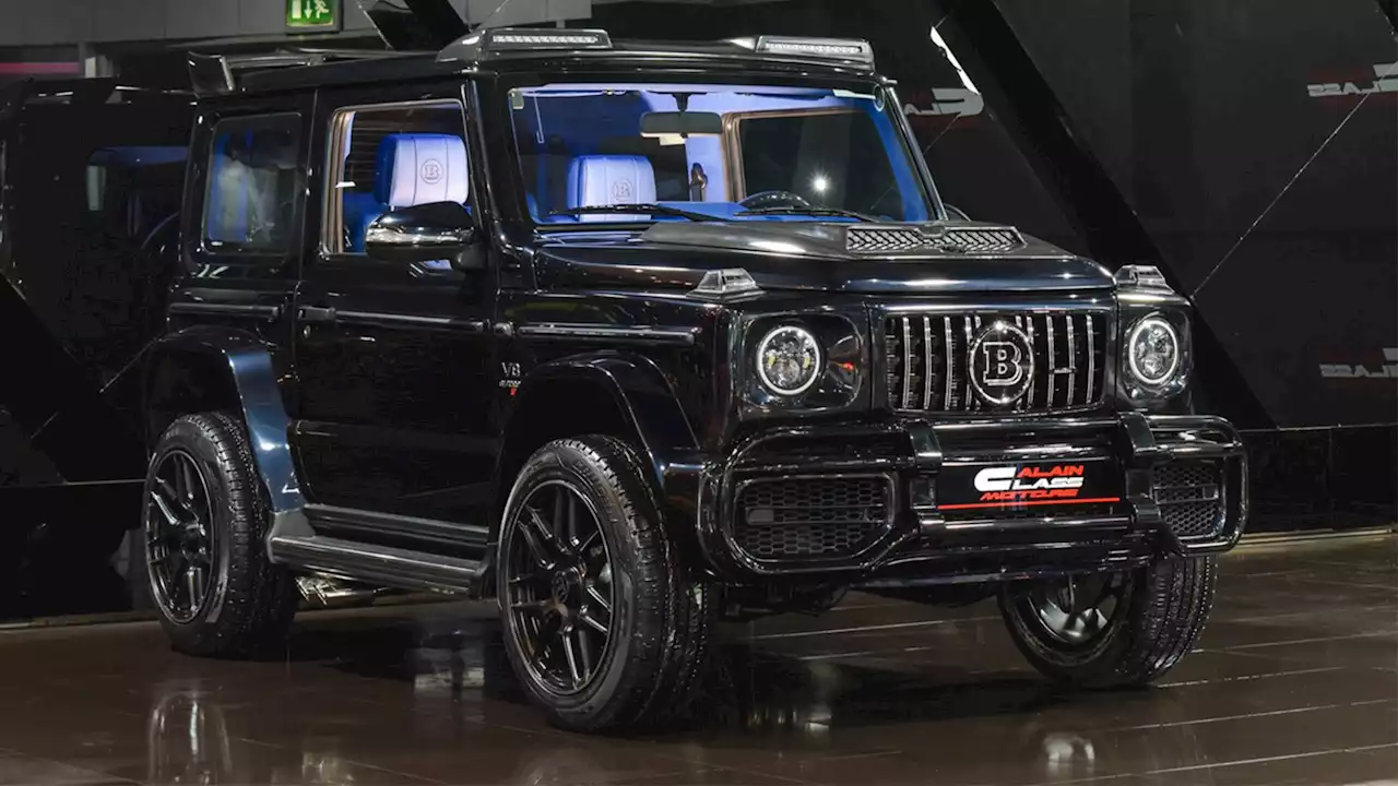 A Suzuki Jimny Dressed Up As Brabus G-Class Is Right At Home In Dubai | Carscoops