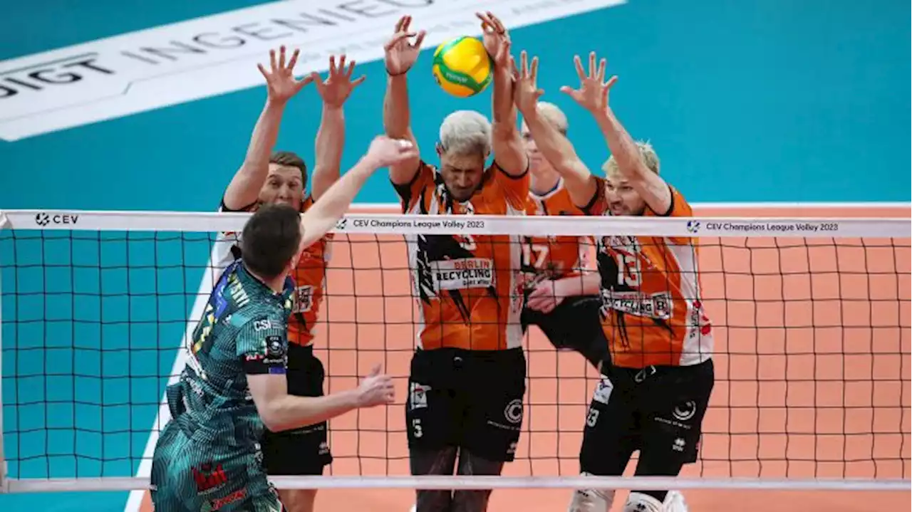 BR Volleys verlieren Viertelfinal-Hinspiel in der Champions League