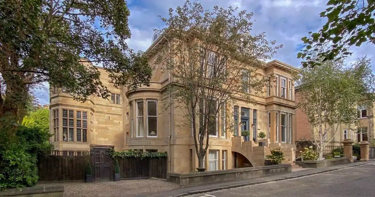 Inside £1.8m Glasgow villa with 'secret' roof terrace among most viewed homes