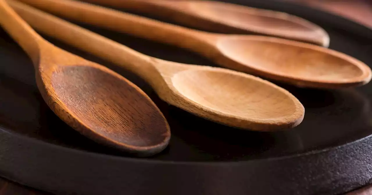 The 'correct' way to clean wooden spoons safely and remove food build-up