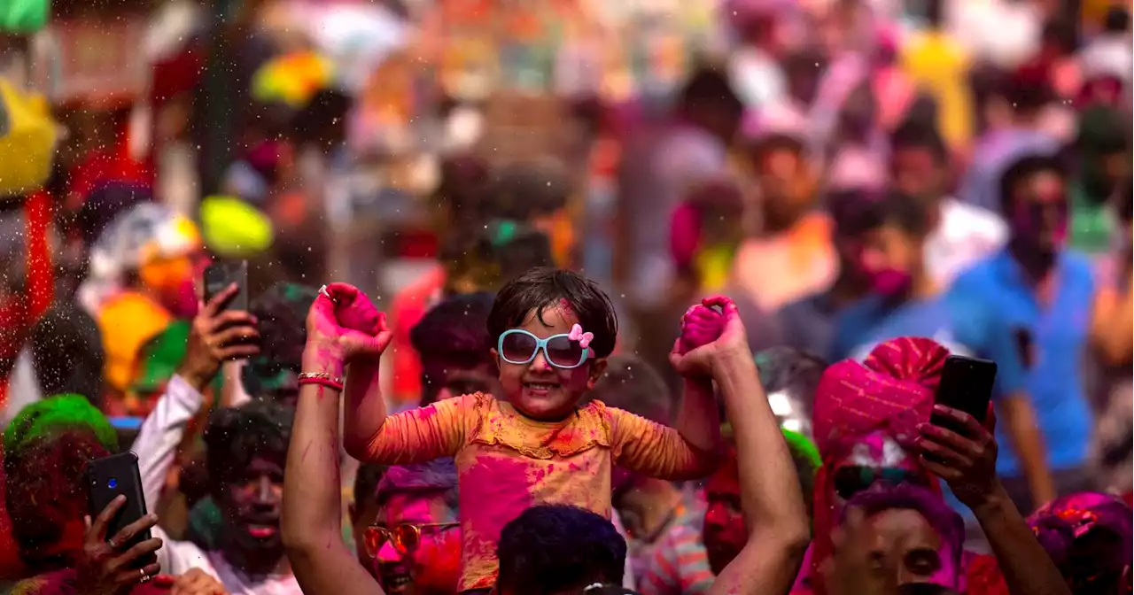 Photos: Indians celebrate Holi, the Hindu festival of color