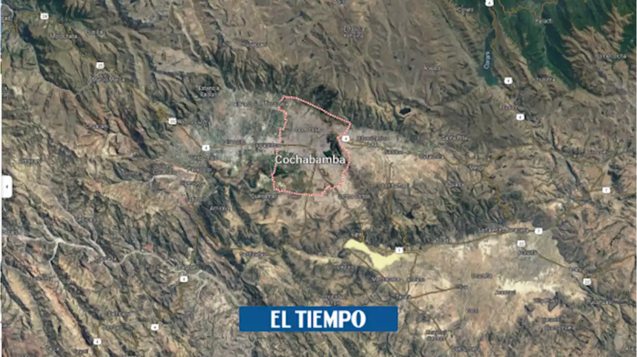 Temblor de 4.9 grados se sintió hoy en Cochabamba, Bolivia