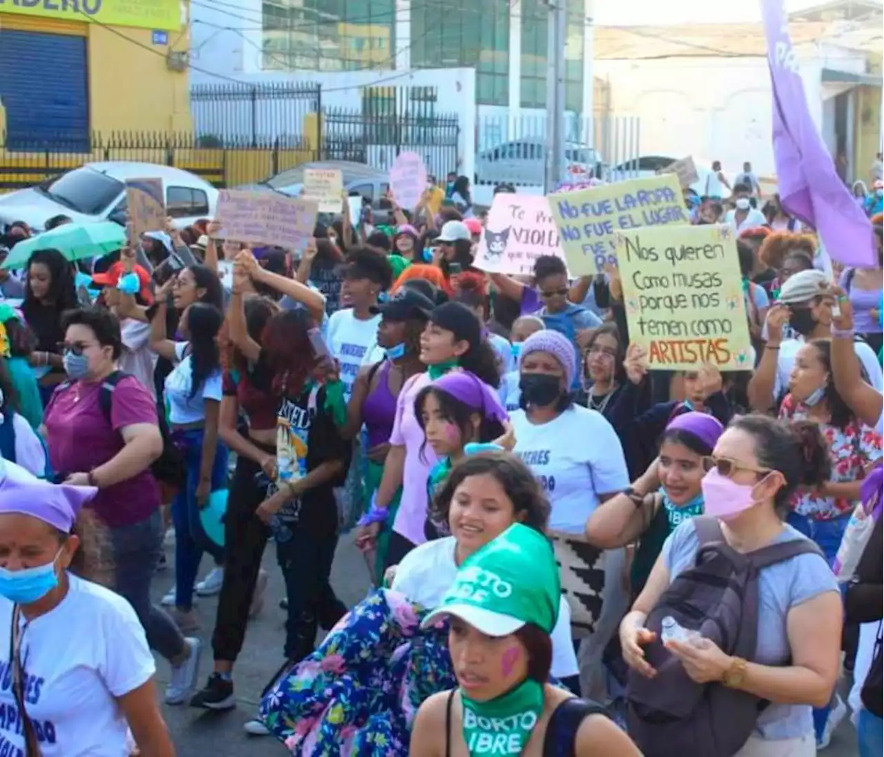 Este será el recorrido de la marcha del Día de la Mujer en Cartagena