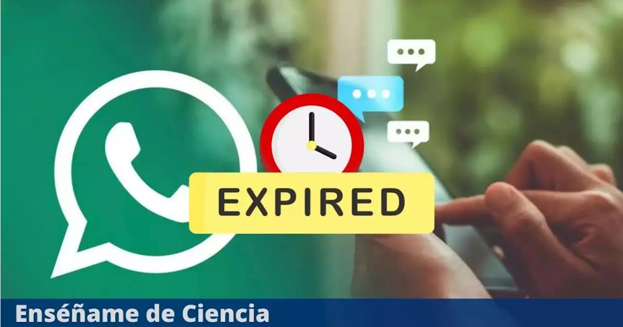 WhatsApp implementa una rara pero útil función: fecha de caducidad a los grupos