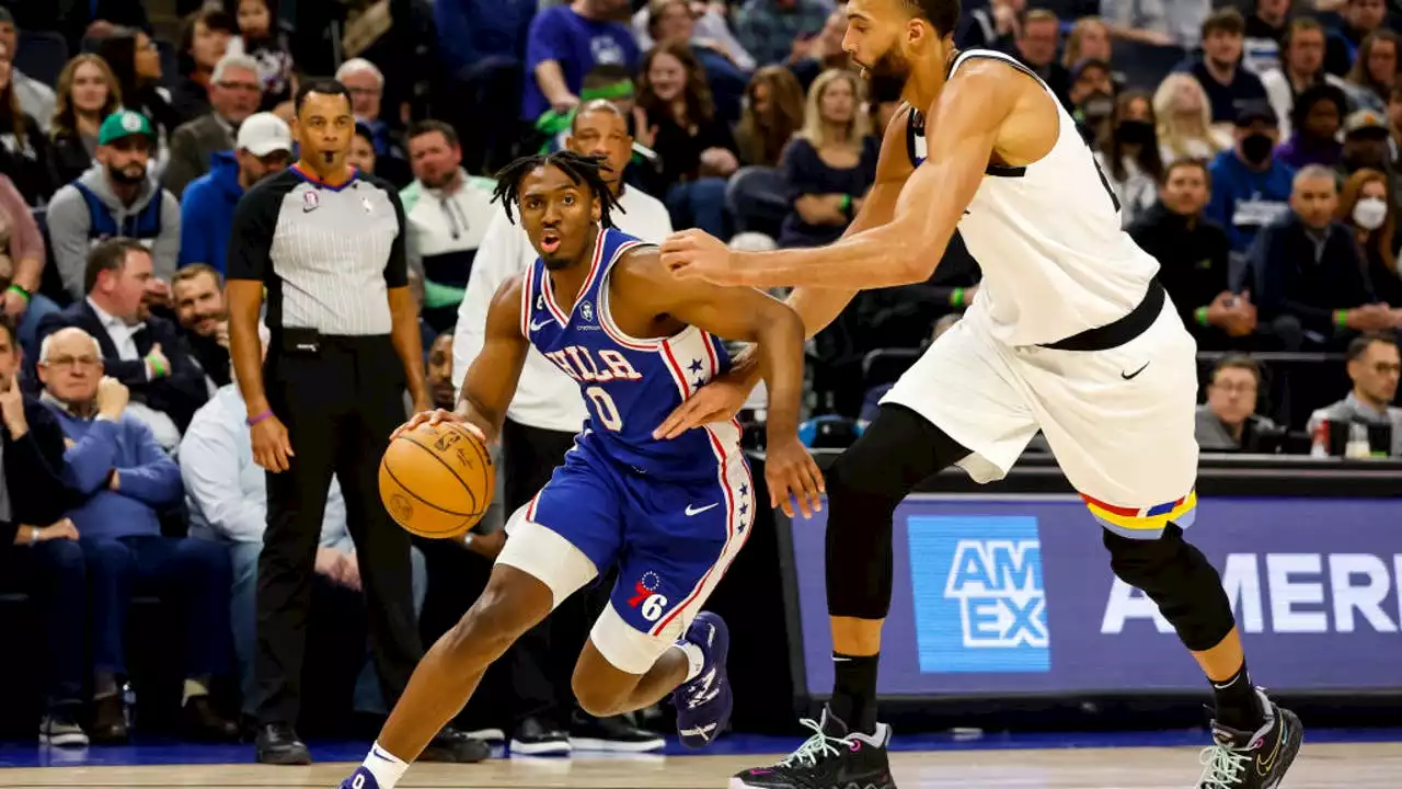 Embiid scores 39; Harden-less 76ers beat Wolves 117-94