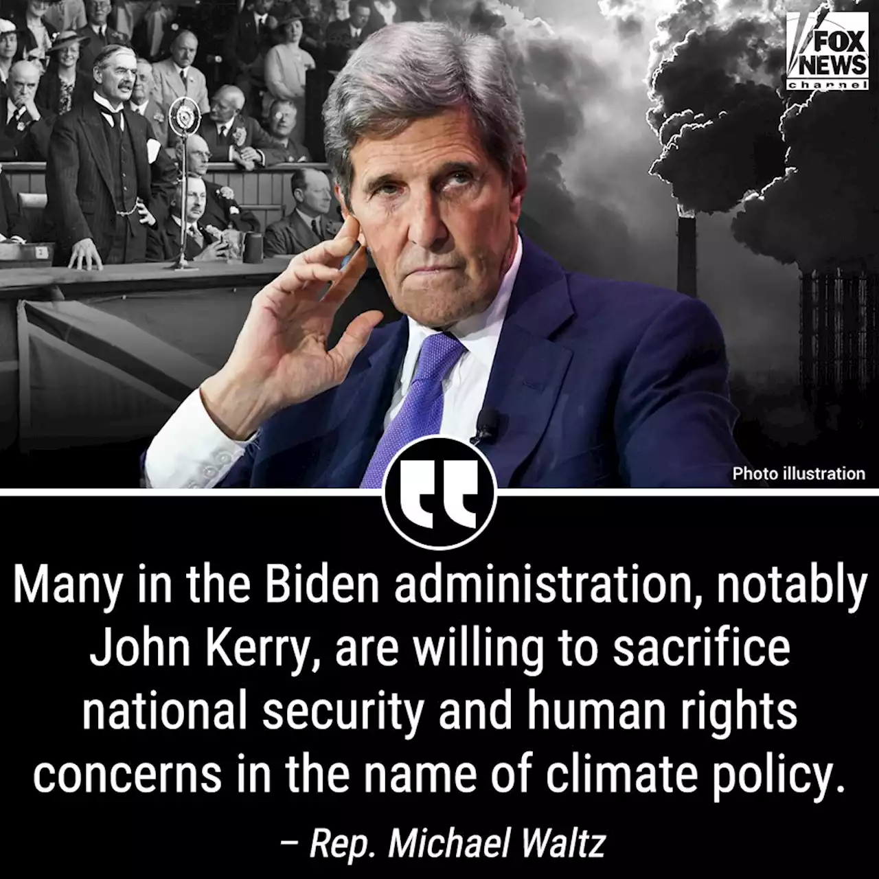 John Kerry is the Neville Chamberlain of climate change