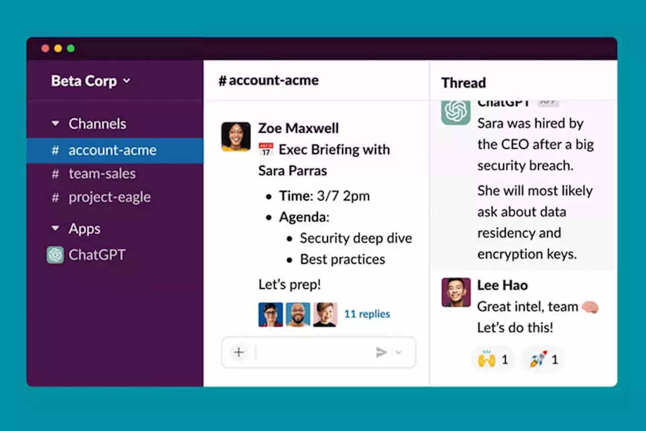 ChatGPT nos ayudará en el trabajo al aterrizar en Slack: estas son las funciones que ofrecerá la inteligencia artificial