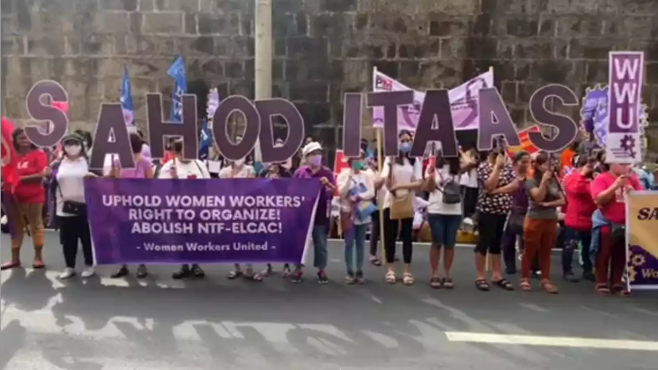 Groups march for women’s rights on International Women’s Day