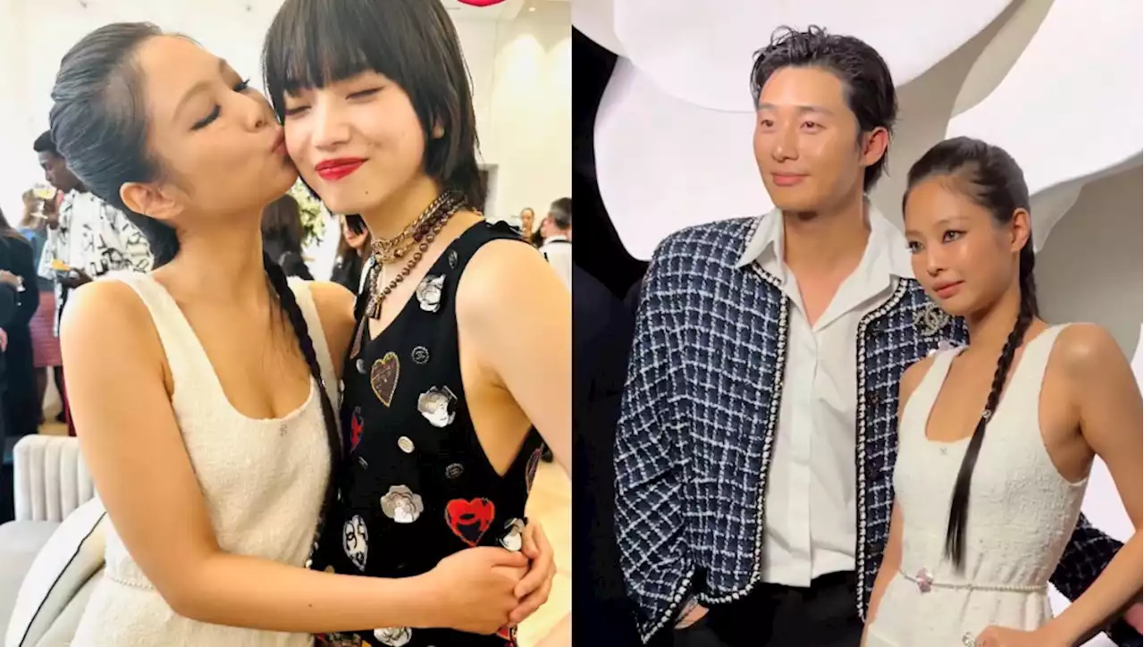 Fans Gush Over BLACKPINK Jennie's Cute Interaction With Park Seo Joon & Nana Komatsu - Hype Malaysia