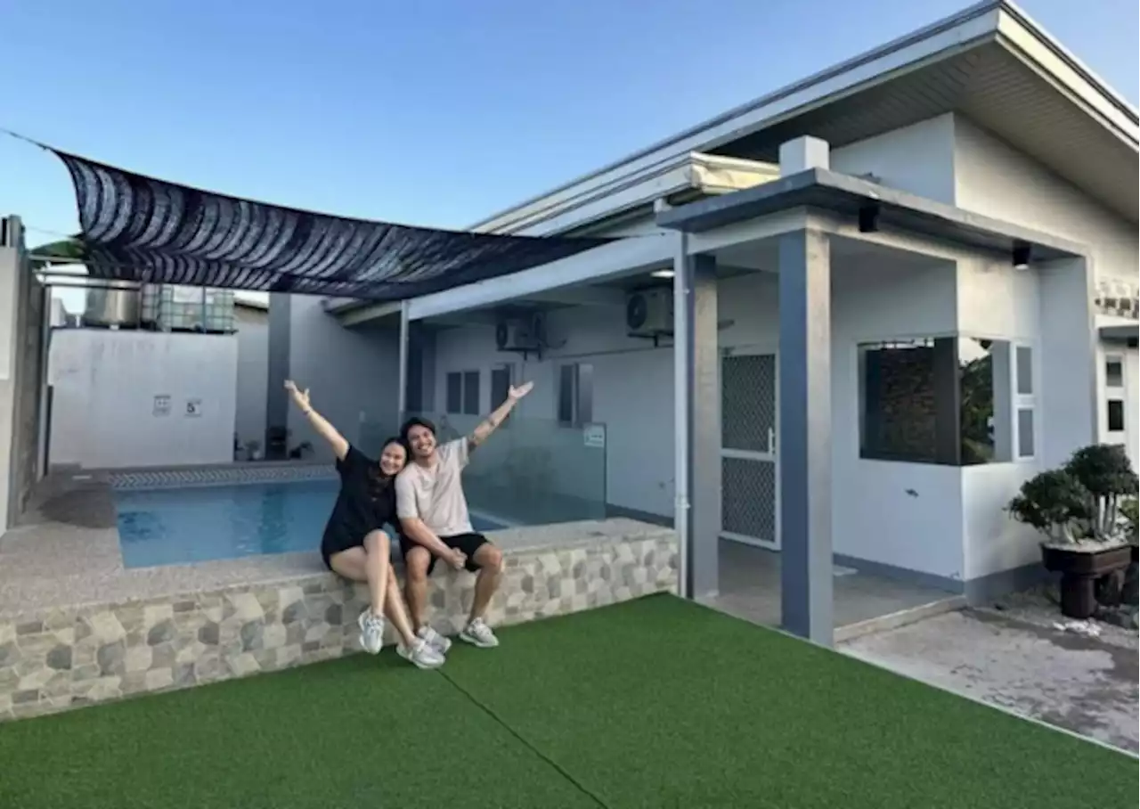 LOOK: Lovely Abella, Benj Manalo fulfill dream of owning a resort