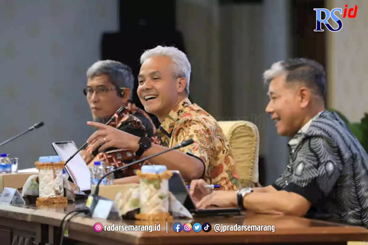 Rakor Infrastruktur, Ganjar Instruksikan Optimalisasi Anggaran untuk Perbaikan Jalan