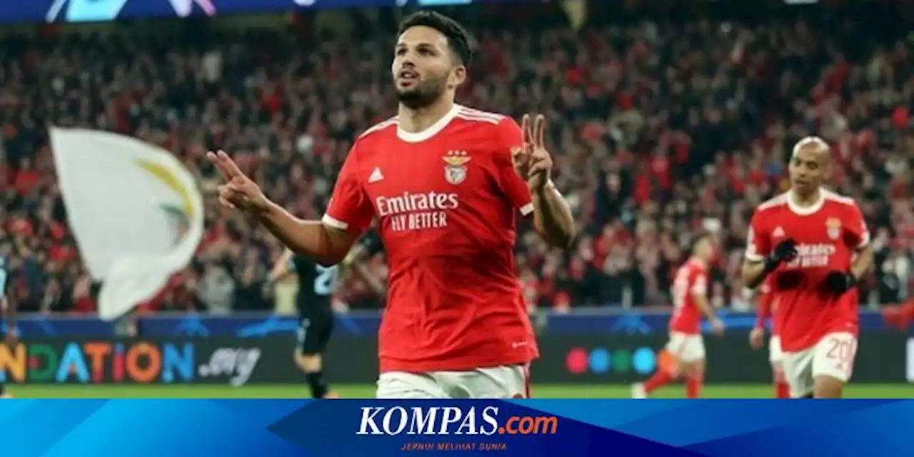 Hasil Benfica Vs Club Brugge 5-1: Pesta Bersejarah di Portugal