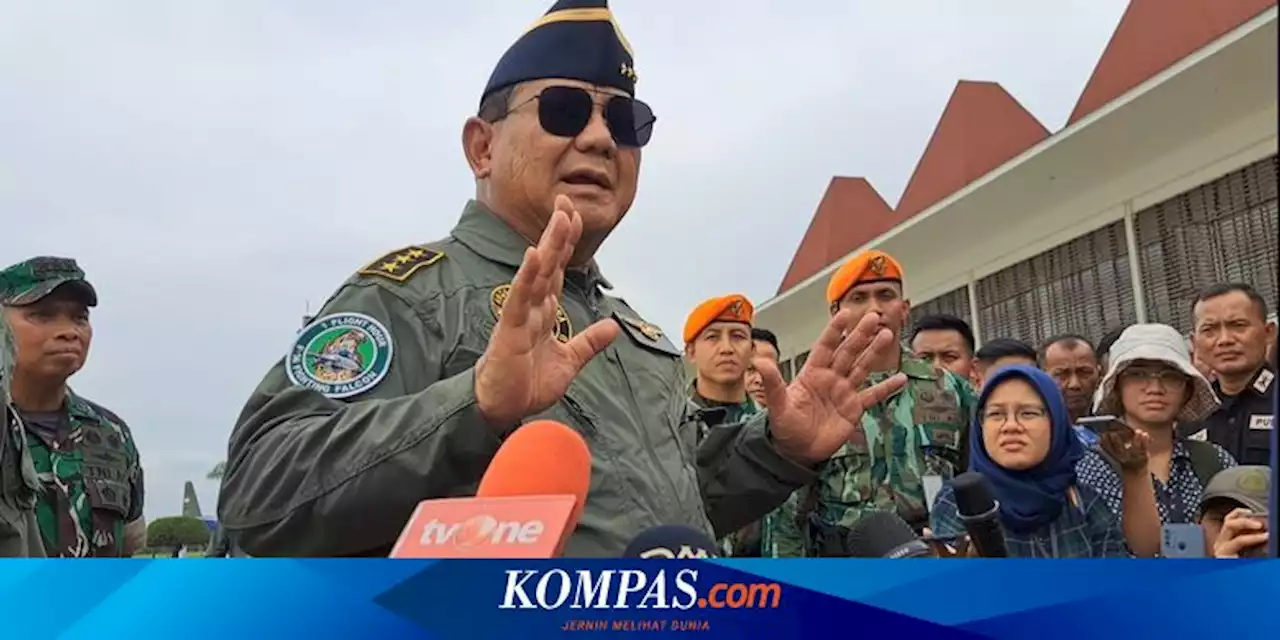 Jajal Pesawat F-16, Prabowo: Cepat Sekali, 5 Menit sampai Pelabuhan Ratu