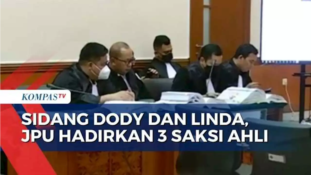 JPU Hadirkan Saksi Ahli Pidana, Bahasa Hingga Digital Forensik di Sidang Dody dan Linda!