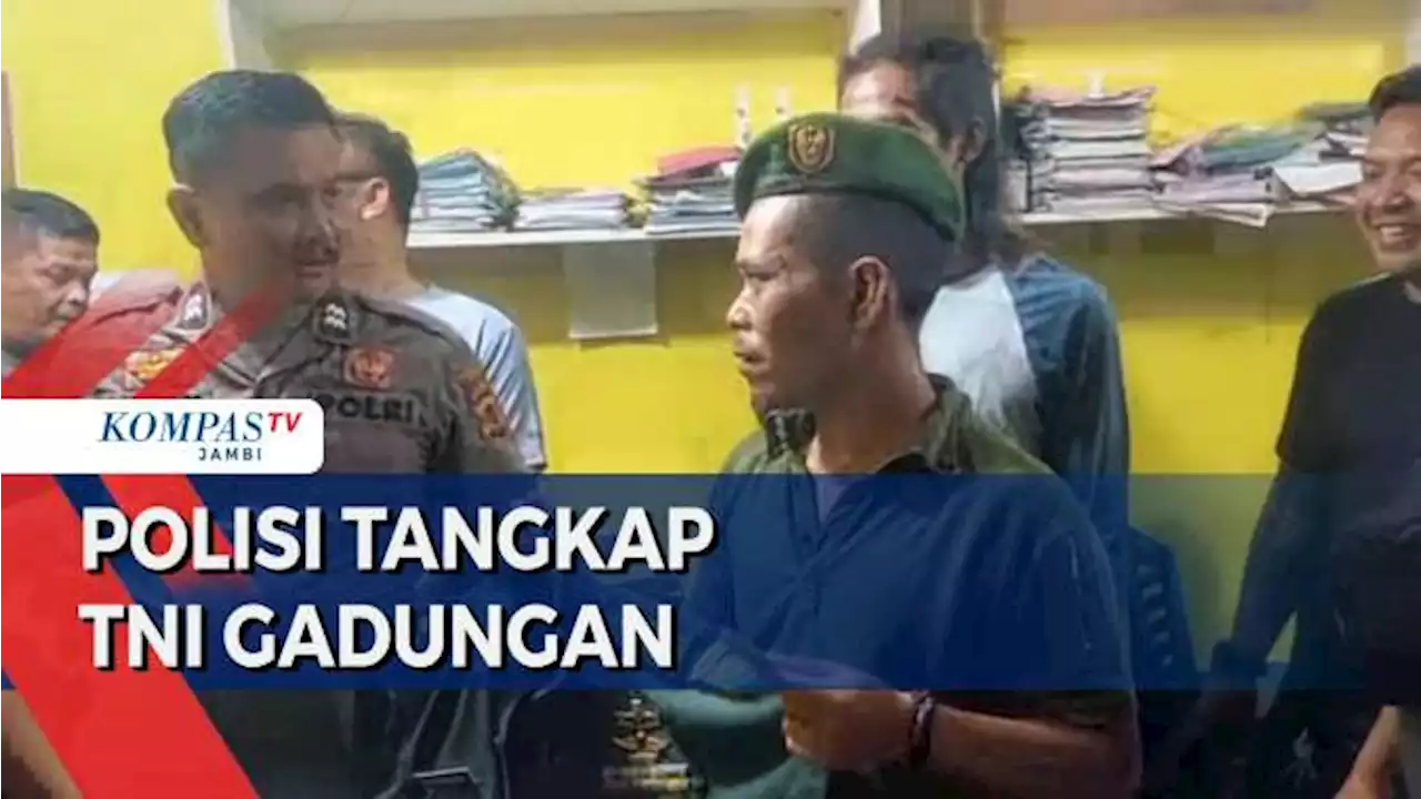 Polisi Tangkap TNI Gadungan