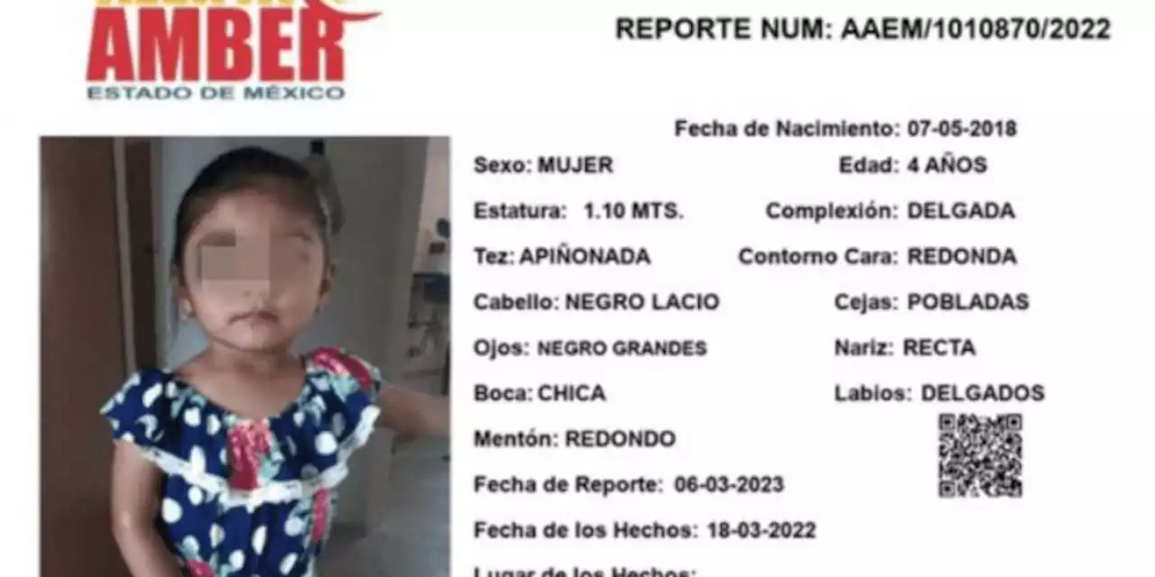 Han pasado 12 meses desde que Beverly, de cuatro años, desapareció en el Edomex