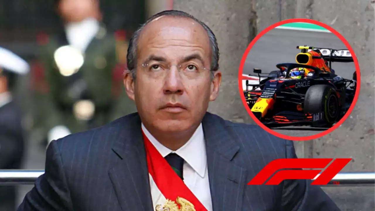 ¿Qué hace Felipe Calderón como presidente en la Fórmula 1?