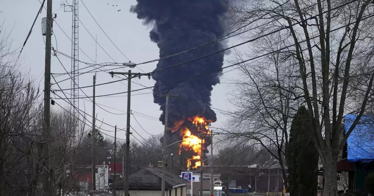 Opinion: Another toxic train derailment will happen if we don't rein in plastics