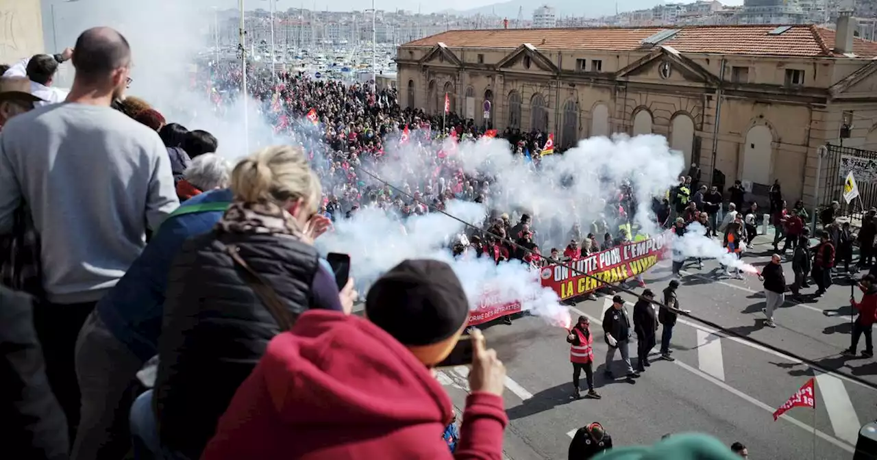 A Marseille, avec les dockers : «La seule issue, c’est le retrait de la réforme»