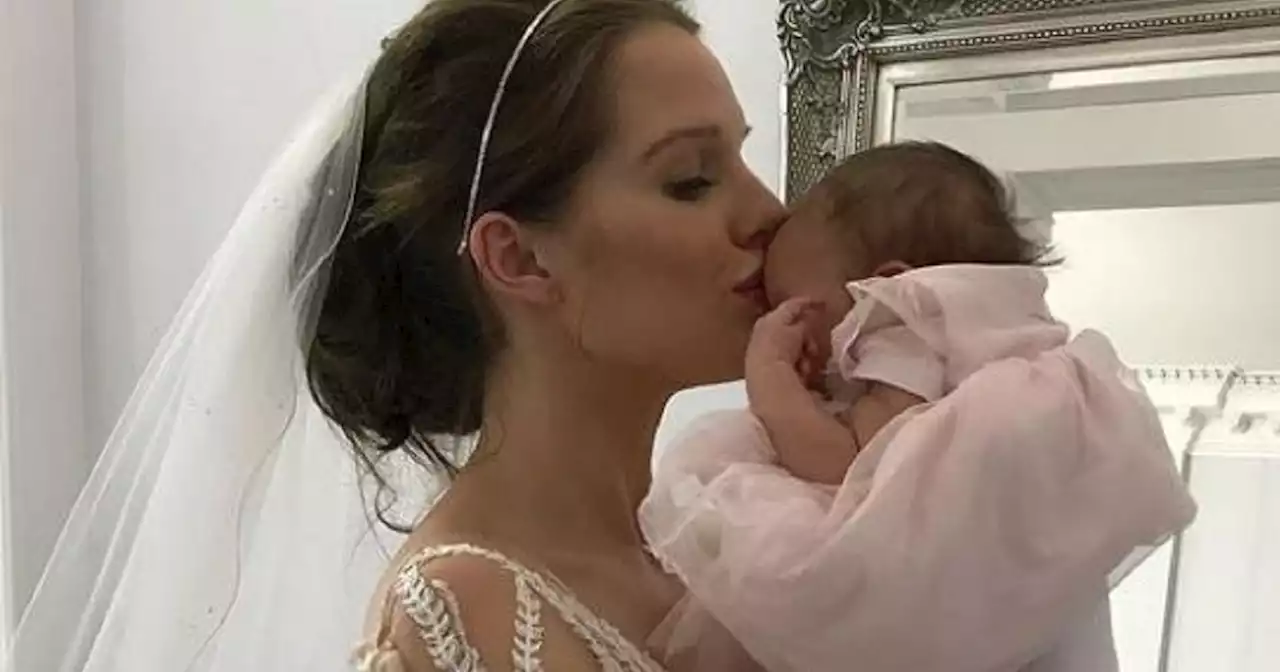 Helen Flanagan begged 'stop' as she shares picture of herself in a wedding dress