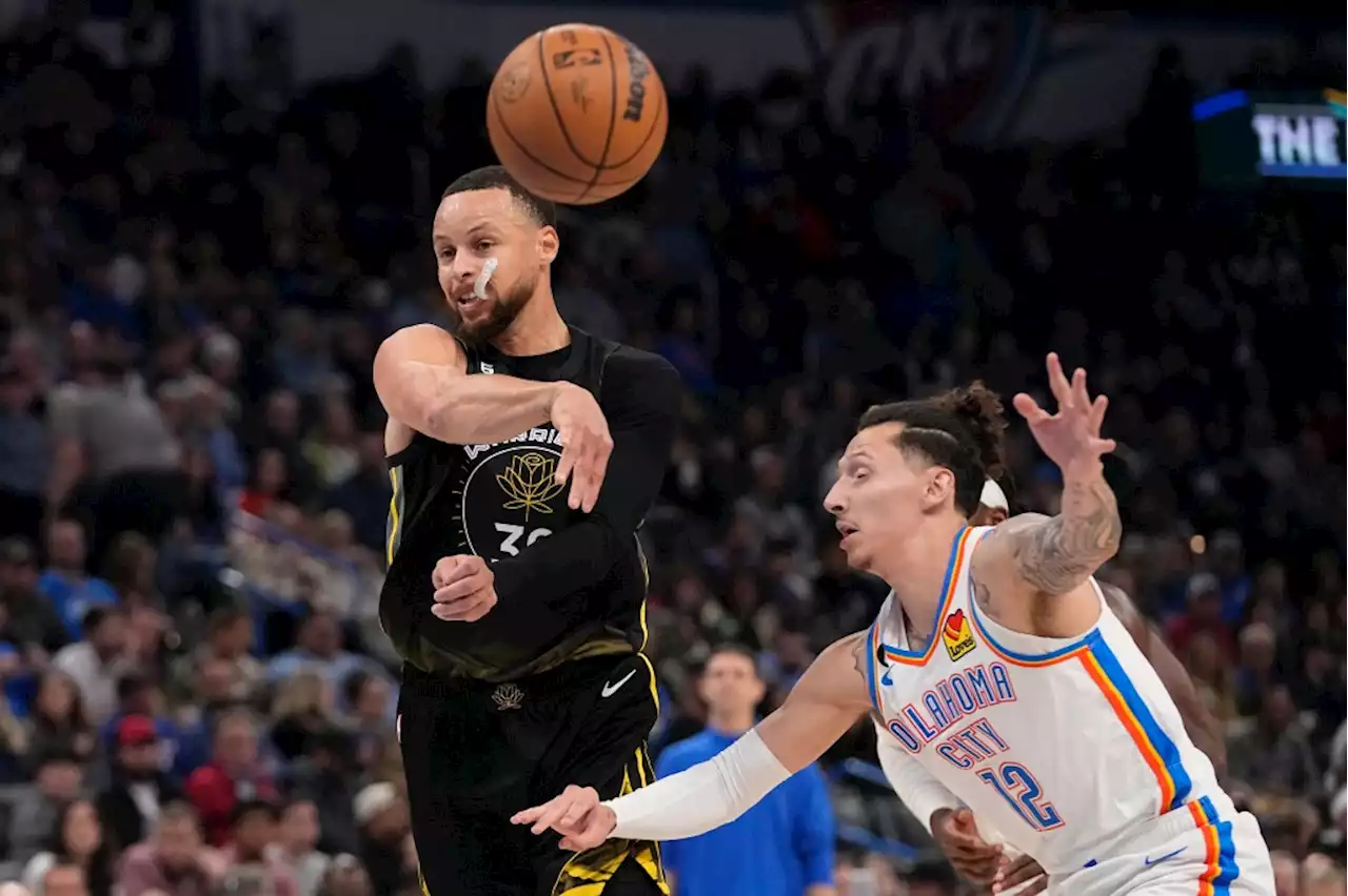 Warriors suffer ugly road loss to Thunder