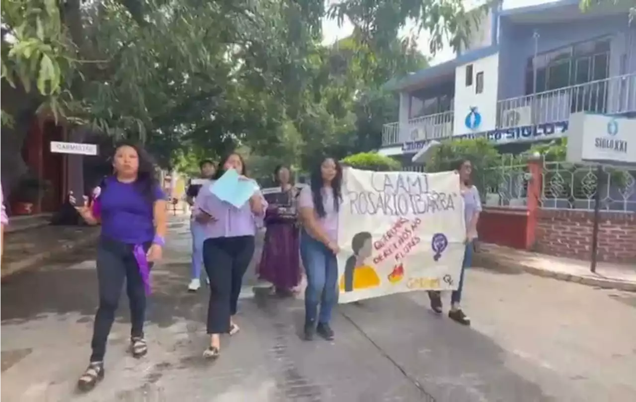 Oaxaca. Mujeres exigen justicia por feminicidios en Juchitán